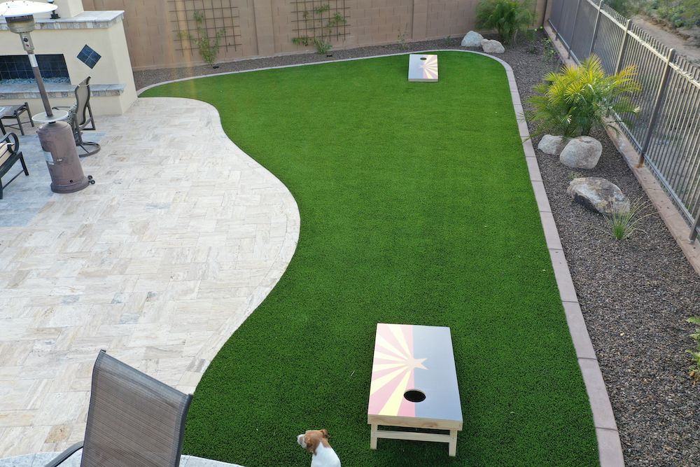 artificial grass landscaping in Fernandina Beach, FL